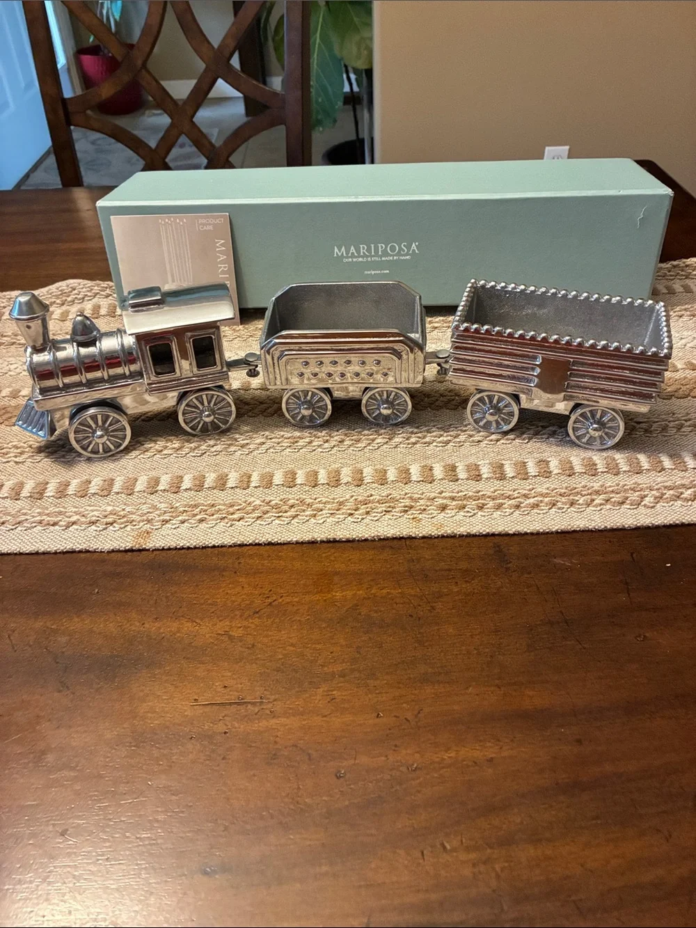 Mariposa Decorative Train Set with Box